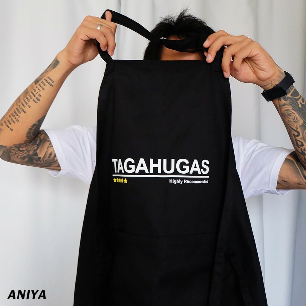 ANIYA CLOTHING Tagahugas Tagaluto Tagakain Highly Recommended Apron Unisex Apron