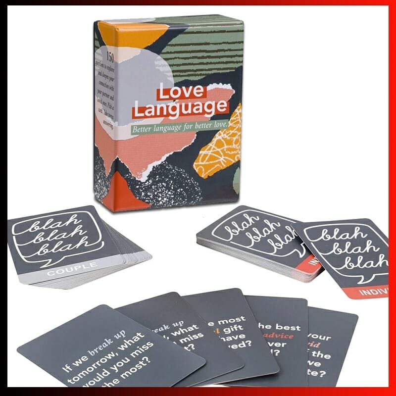 Love Language - Couples Edition 150 Conversation Beginner Question Couple Games
