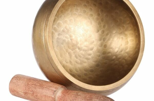 2.8 Inch Handmade Tibetan Bell Metal Singing Bowl with Striker