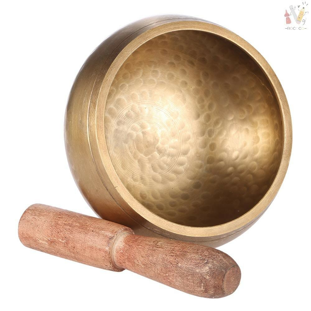 2.8 Inch Handmade Tibetan Bell Metal Singing Bowl with Striker