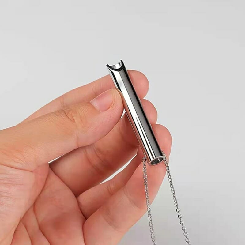 TAK Anxiety Necklace Mindful Breathing Necklace, gift idea