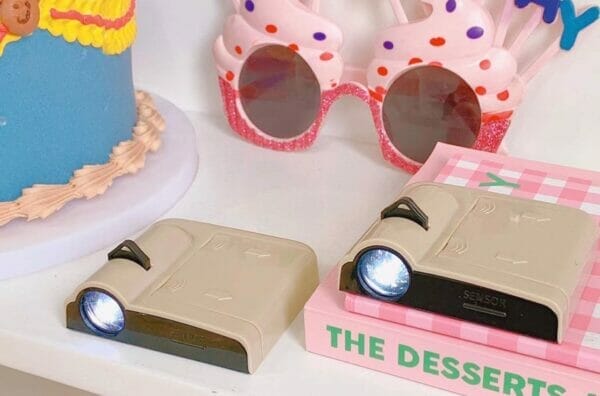 Mini Birthday Celebration Decor Projector Photoshoot Background Projector