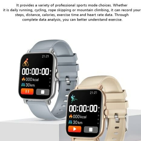 An advertisement for the Aolon T500 Smart Watch.