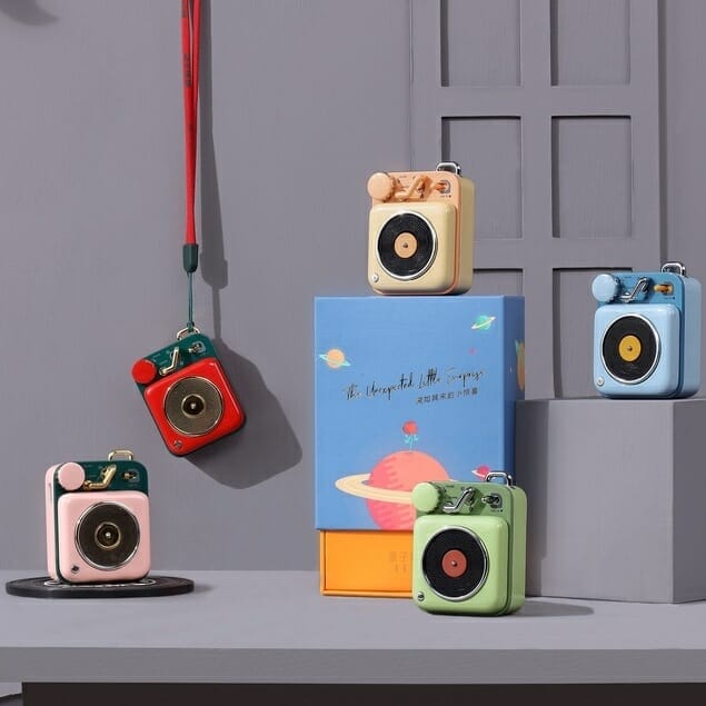 MUZEN Button Mini Portable Wireless Bluetooth Speaker