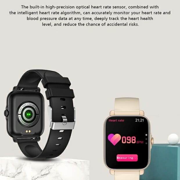 Aolon T500 Smart Watch with heart rate monitor.