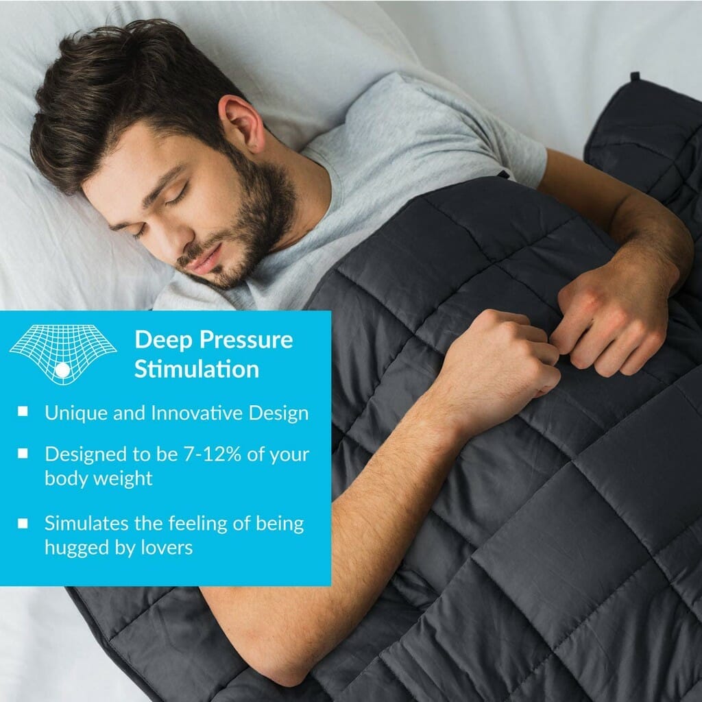 Weighted Blanket for Anxiety Autism ADHD Calming Gravity Tranquility Blankets for Adults/Kids