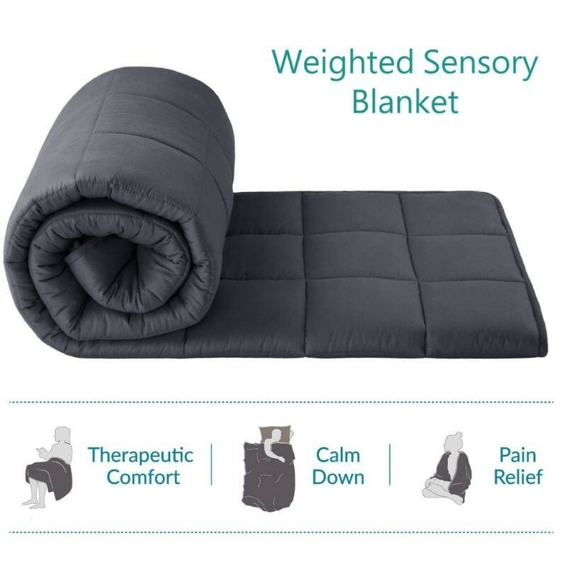 Weighted Blanket for Anxiety Autism ADHD Calming Gravity Tranquility Blankets for Adults/Kids