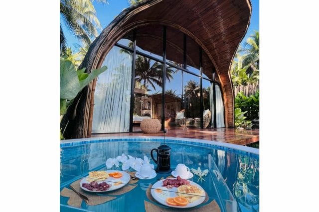 Areca Palm Hut, honeymoon destinations in the philippines