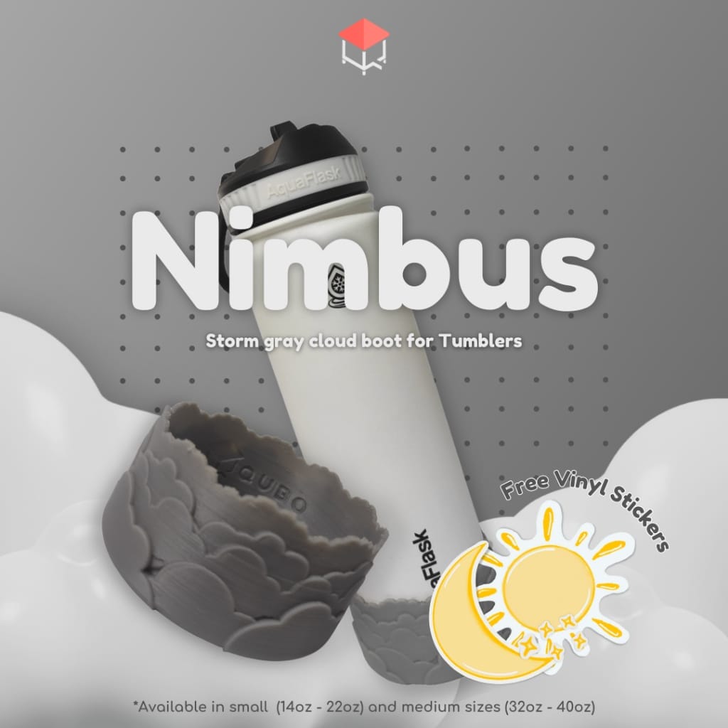 Cloud Boot for Aquaflask Tumblers is an aquaflask boot that showcases nimbus-like cushioning and comfort.