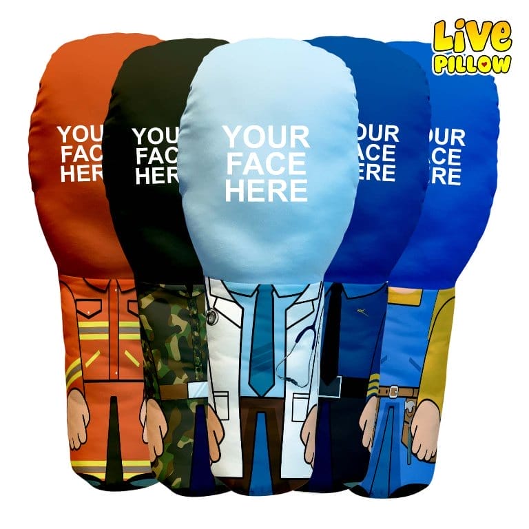 Live your LIVEPILLOW Custom Human Bolster Pillow here golf cover.